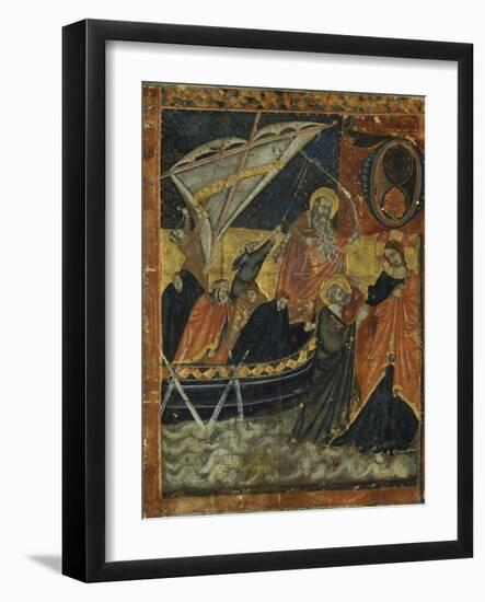 The Calling of St. Peter and St. Andrew (Vellum)-Berardo da Teramo-Framed Giclee Print