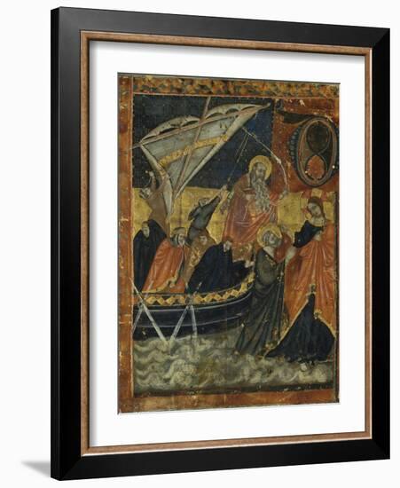 The Calling of St. Peter and St. Andrew (Vellum)-Berardo da Teramo-Framed Giclee Print