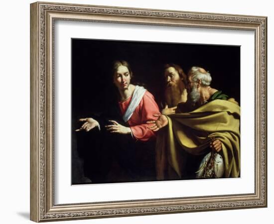 The Calling of St. Peter and St. Andrew-Bernardo Strozzi-Framed Giclee Print