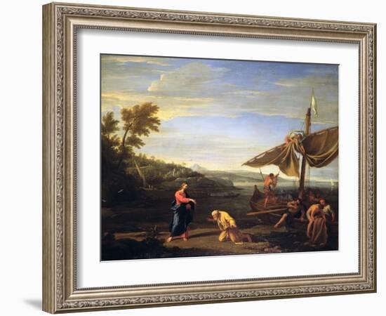 The Calling of St. Peter-Philippe De Champaigne-Framed Giclee Print