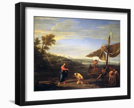 The Calling of St. Peter-Philippe De Champaigne-Framed Giclee Print