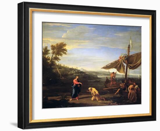 The Calling of St. Peter-Philippe De Champaigne-Framed Giclee Print