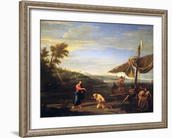 The Calling of St. Peter-Philippe De Champaigne-Framed Giclee Print