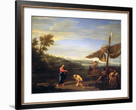 The Calling of St. Peter-Philippe De Champaigne-Framed Giclee Print