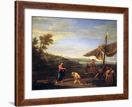 The Calling of St. Peter-Philippe De Champaigne-Framed Giclee Print