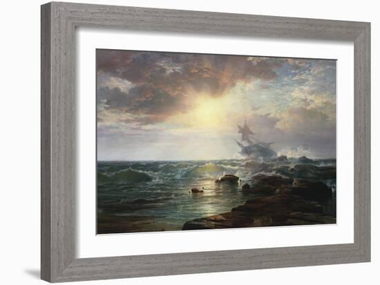 The Calm After the Storm-Edward Moran-Framed Giclee Print