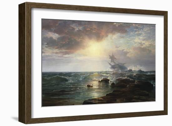 The Calm After the Storm-Edward Moran-Framed Giclee Print