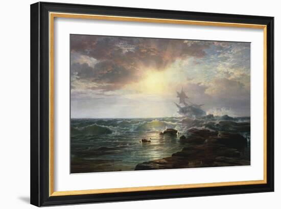 The Calm After the Storm-Edward Moran-Framed Giclee Print