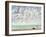 The Calm Sea-Gustave Courbet-Framed Giclee Print