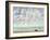 The Calm Sea-Gustave Courbet-Framed Giclee Print