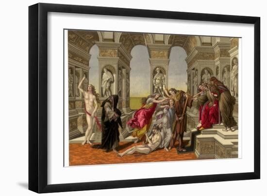 The Calumny of Apelles, 1494-1495-Franz Kellerhoven-Framed Giclee Print