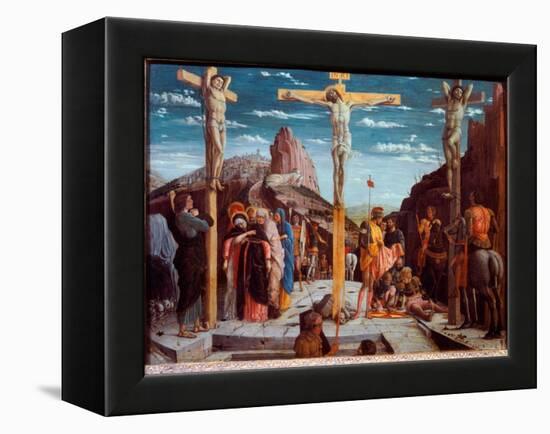 The Calvary, 1457-59 (Oil on Wood)-Andrea Mantegna-Framed Premier Image Canvas