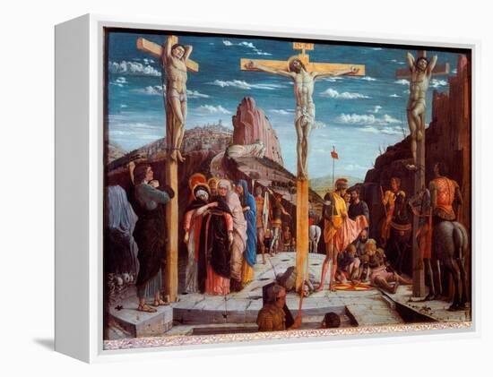 The Calvary, 1457-59 (Oil on Wood)-Andrea Mantegna-Framed Premier Image Canvas