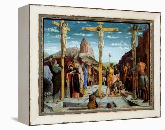 The Calvary, 1457-59 (Oil on Wood)-Andrea Mantegna-Framed Premier Image Canvas