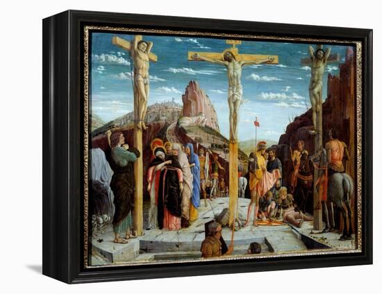The Calvary, 1457-59 (Oil on Wood)-Andrea Mantegna-Framed Premier Image Canvas