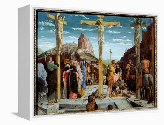 The Calvary, 1457-59 (Oil on Wood)-Andrea Mantegna-Framed Premier Image Canvas