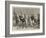 The Cambridge Crew, Winter Training for the Boat Race-Henry Woods-Framed Giclee Print