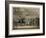 the Cambridge Teelgraph , White Horse, Fetter Lane, London (Engraving)-James Pollard-Framed Giclee Print