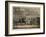 the Cambridge Teelgraph , White Horse, Fetter Lane, London (Engraving)-James Pollard-Framed Giclee Print