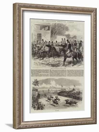 The Cambridgeshire Steeplechase, Cottenham-Arthur Hopkins-Framed Giclee Print