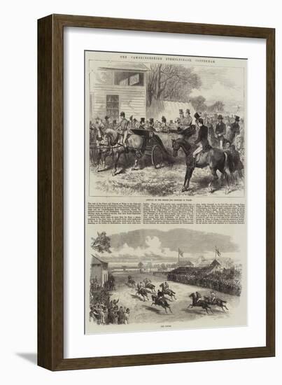 The Cambridgeshire Steeplechase, Cottenham-Arthur Hopkins-Framed Giclee Print