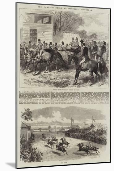 The Cambridgeshire Steeplechase, Cottenham-Arthur Hopkins-Mounted Giclee Print