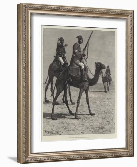 The Camel Corps of the Egyptian Army-Richard Caton Woodville II-Framed Giclee Print