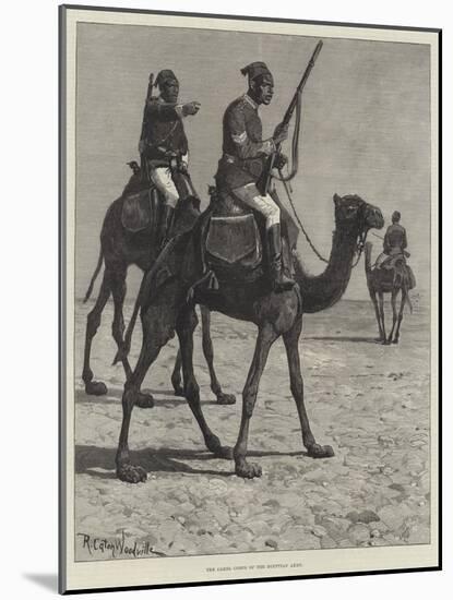 The Camel Corps of the Egyptian Army-Richard Caton Woodville II-Mounted Giclee Print