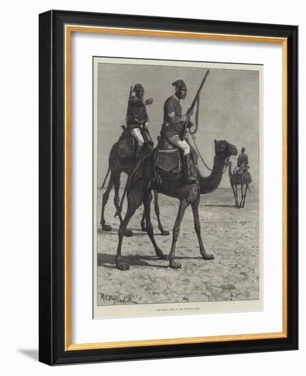 The Camel Corps of the Egyptian Army-Richard Caton Woodville II-Framed Giclee Print