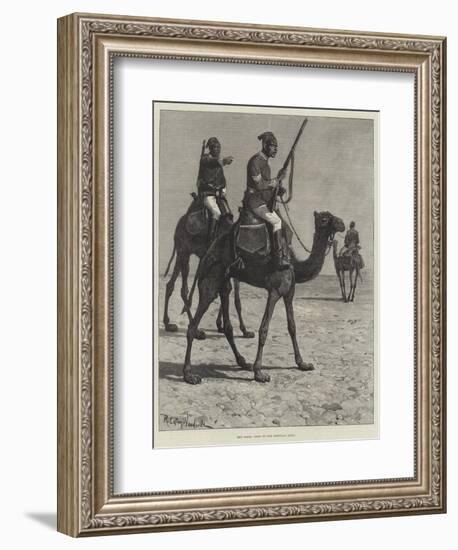 The Camel Corps of the Egyptian Army-Richard Caton Woodville II-Framed Giclee Print