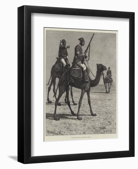 The Camel Corps of the Egyptian Army-Richard Caton Woodville II-Framed Giclee Print