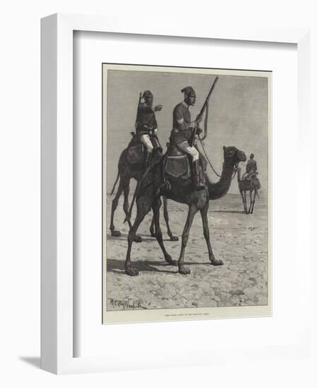 The Camel Corps of the Egyptian Army-Richard Caton Woodville II-Framed Giclee Print