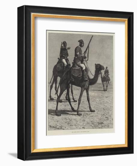 The Camel Corps of the Egyptian Army-Richard Caton Woodville II-Framed Giclee Print