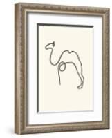 The Camel-Pablo Picasso-Framed Serigraph