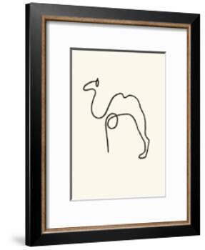 The Camel-Pablo Picasso-Framed Serigraph