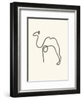 The Camel-Pablo Picasso-Framed Serigraph