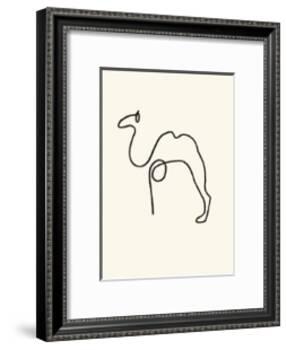 The Camel-Pablo Picasso-Framed Serigraph