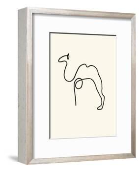 The Camel-Pablo Picasso-Framed Serigraph