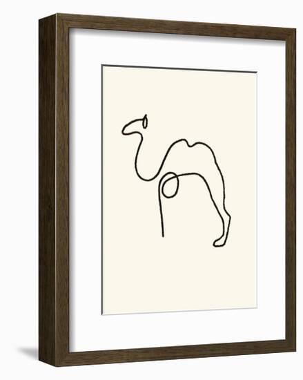 The Camel-Pablo Picasso-Framed Serigraph