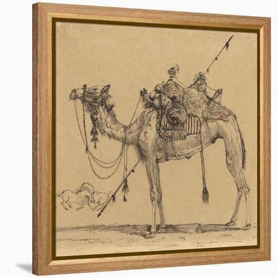 The Camel-Rodolphe Bresdin-Framed Premier Image Canvas