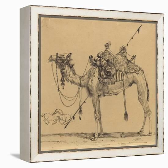 The Camel-Rodolphe Bresdin-Framed Premier Image Canvas