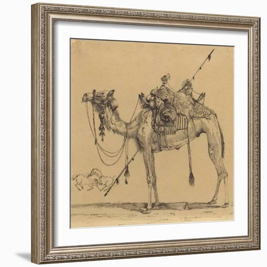 The Camel-Rodolphe Bresdin-Framed Giclee Print