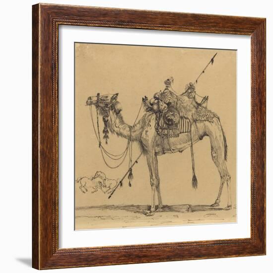 The Camel-Rodolphe Bresdin-Framed Giclee Print