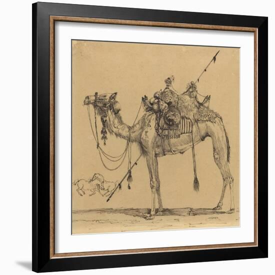 The Camel-Rodolphe Bresdin-Framed Giclee Print