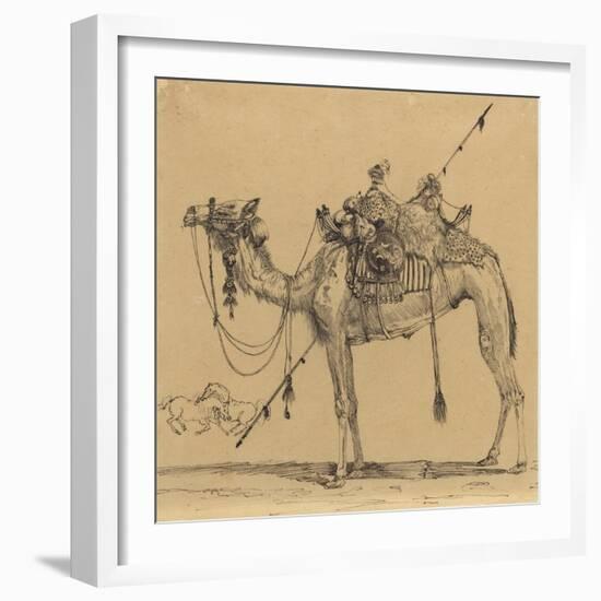 The Camel-Rodolphe Bresdin-Framed Giclee Print