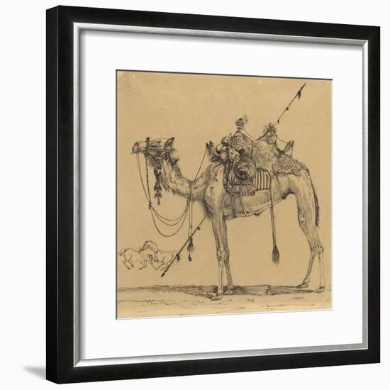 The Camel-Rodolphe Bresdin-Framed Giclee Print