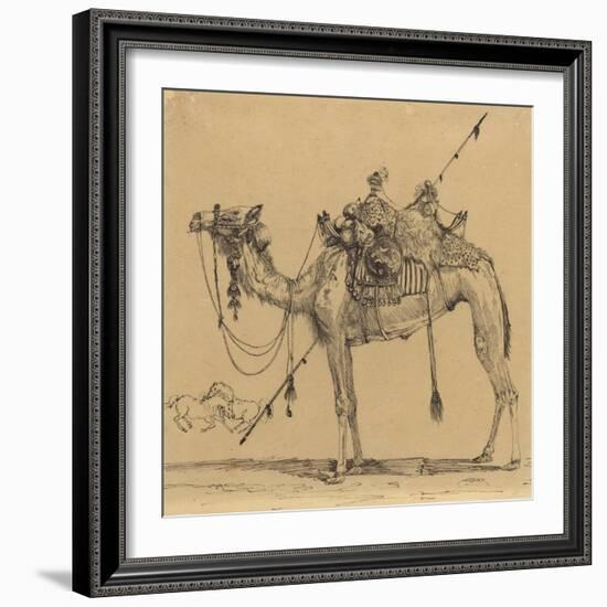 The Camel-Rodolphe Bresdin-Framed Giclee Print