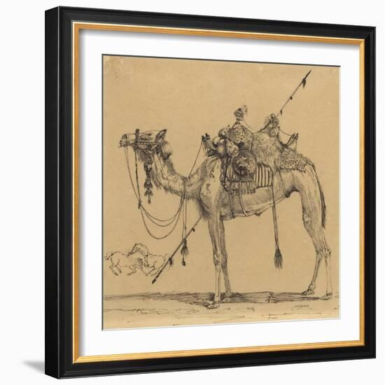 The Camel-Rodolphe Bresdin-Framed Giclee Print