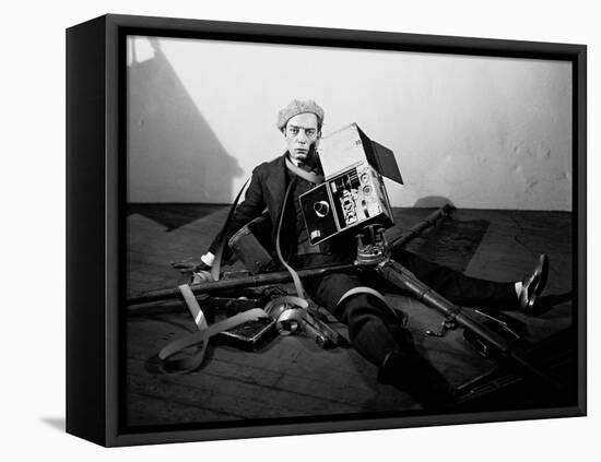 The Cameraman, 1928-null-Framed Premier Image Canvas