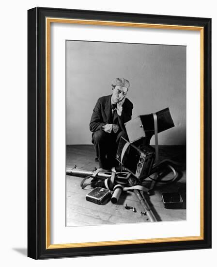 The Cameraman, 1928-null-Framed Photographic Print